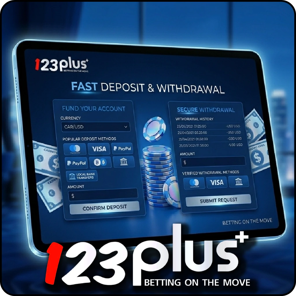 123plus ระบบฝากถอนอัตโนมัติ ทำรายการในไม่กี่วินาที